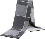 2 Packs Cashmere Feel Men Scarf for Winter, Lattice Grid Plaid Stripe Argyle Windowpane Designs Selection Husband Father Gift - Image 5